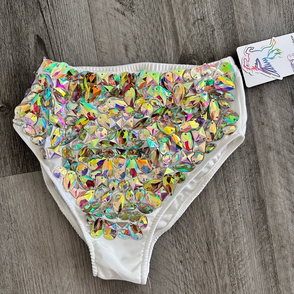 NWT The Lumi Shop Unicorn Dreams high wasted bottoms